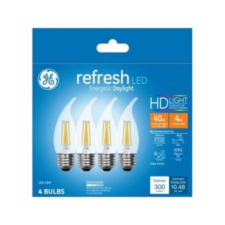 Current GE 4PK 4W Day Ref Bulb 45661
